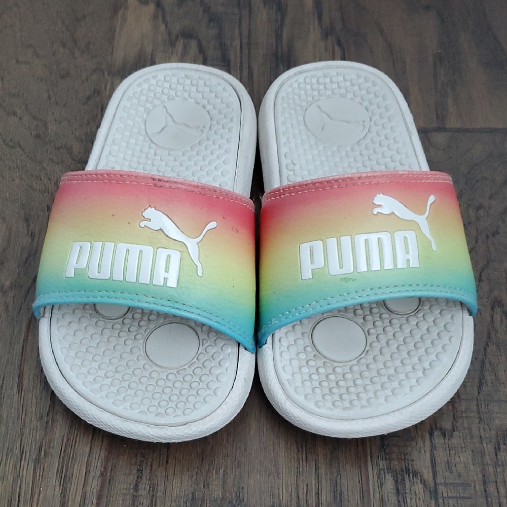 Puma Kids Puma Cool Cat Bright Ombre Slide Sandals